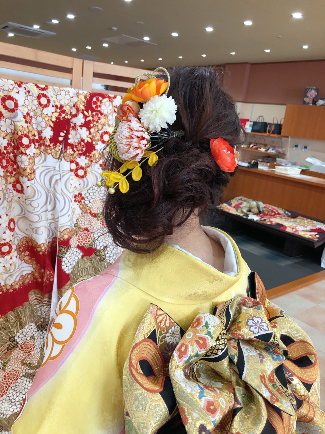 浜松市・前撮り、成人式の髪飾りの参考に～ヘアスタイル3選～ | 和福屋